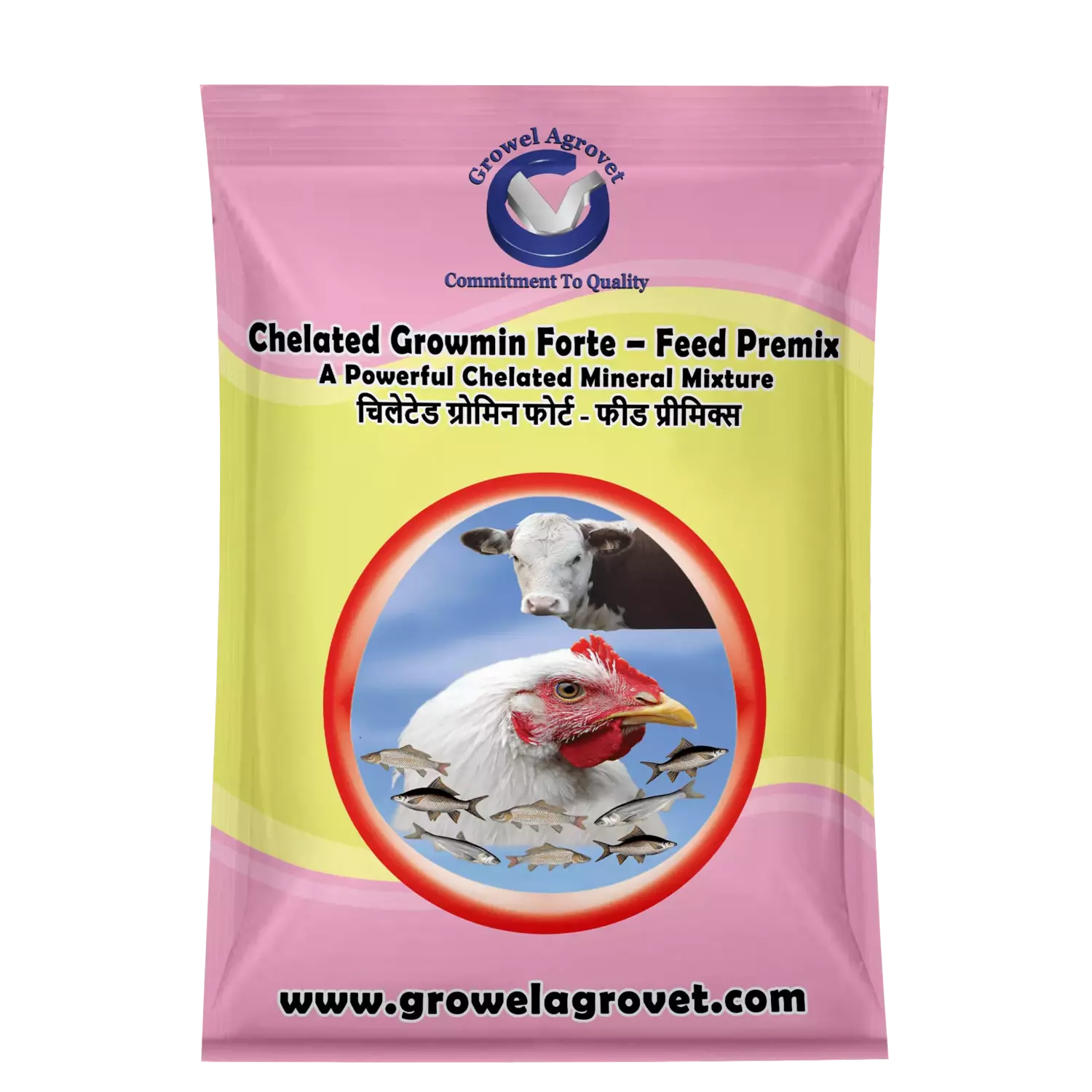 Chelated Minerals Mixture - With 16 Vitamins and Minerals