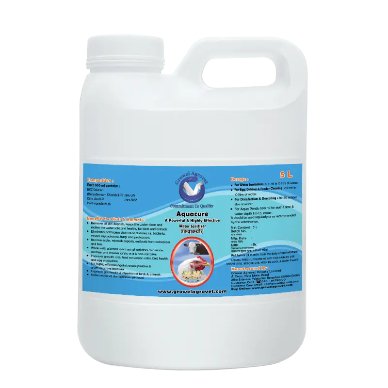 Aquacure - Powerful & Highly Effective Water Sanitizer & Acidifier for Pet Birds - Image 4
